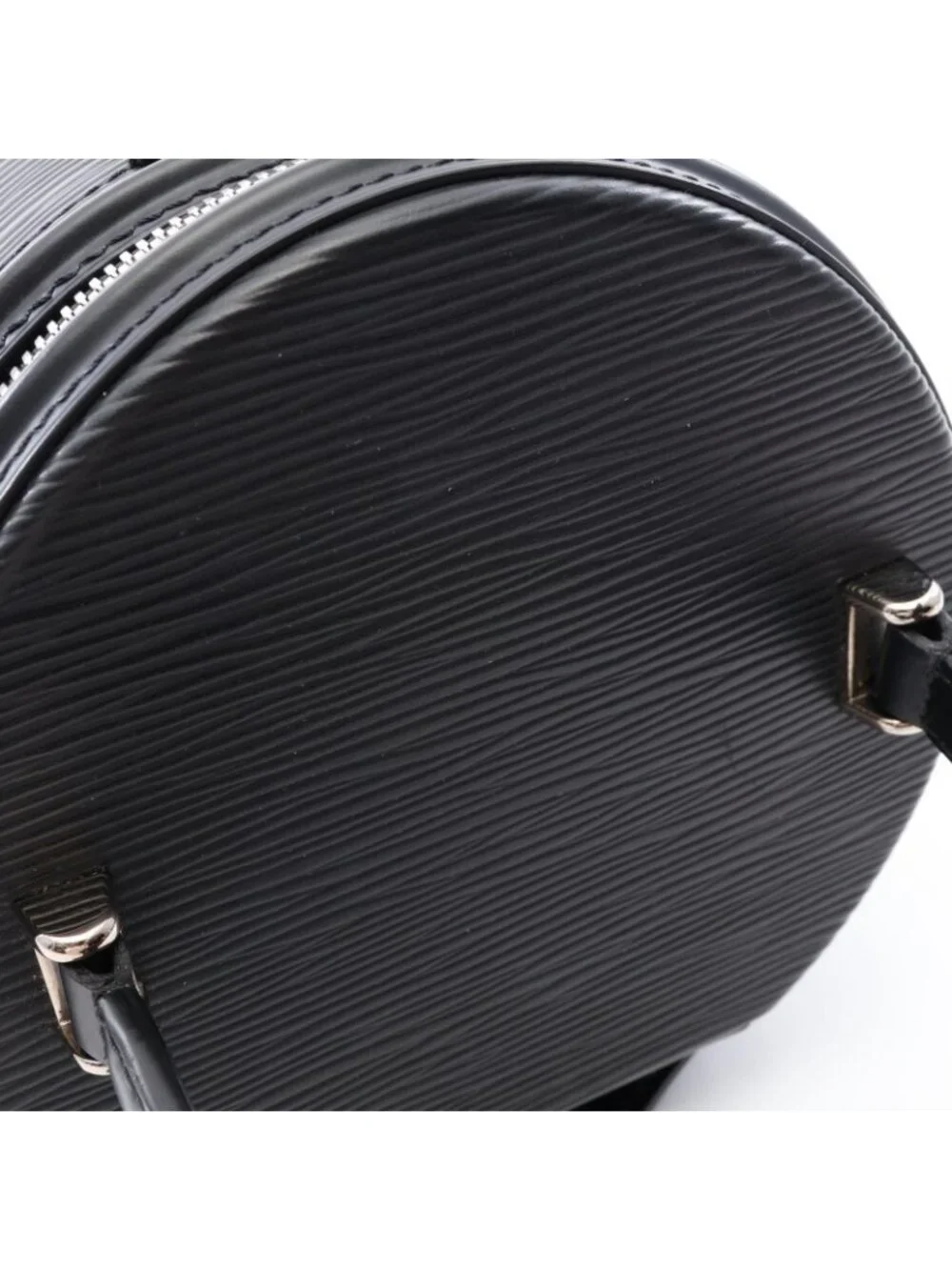 Louis Vuitton Handbag Cannes Epi Noir 2-Way Leather